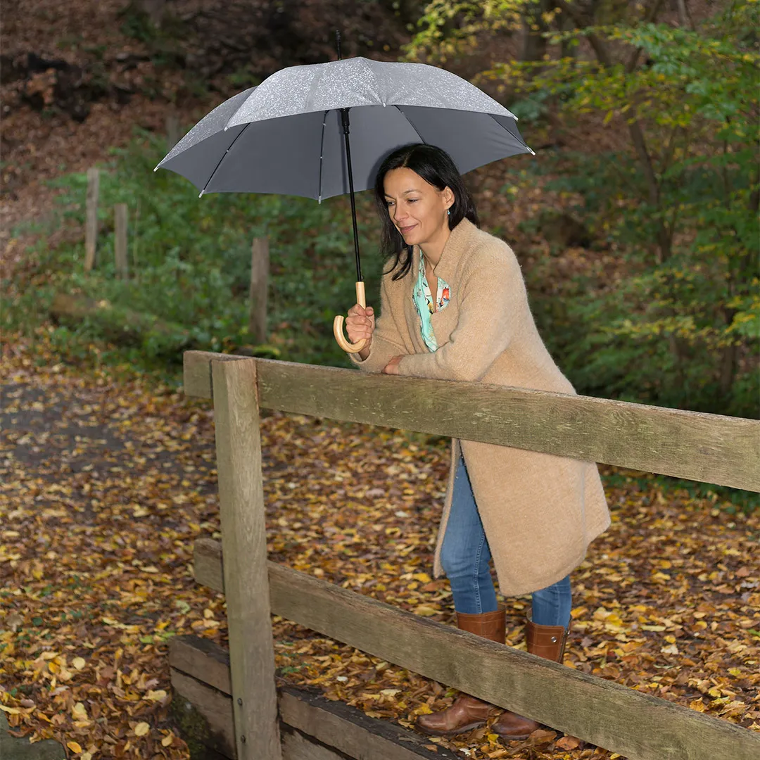 AC-Stockschirm ÖkoBrella, grau wS – Bild 8
