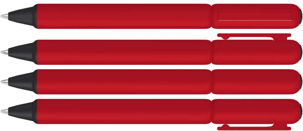 ARC Drehkugelschreiber rot, rot – Bild 2