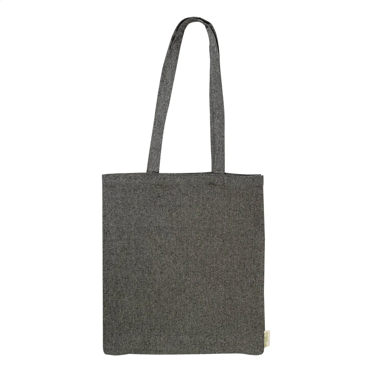 Baumwolltasche Recote, schwarz – Bild 2