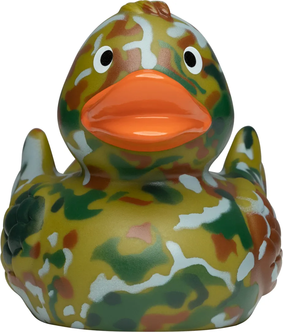 Quietsche-Ente Tarnfleck, multicolour – Bild 2