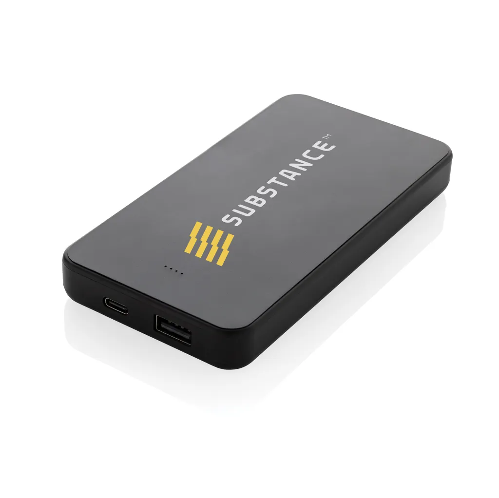 Boostcore 10.000mAh Powerbank aus RCS rec. Kunststoff, schwarz – Bild 6