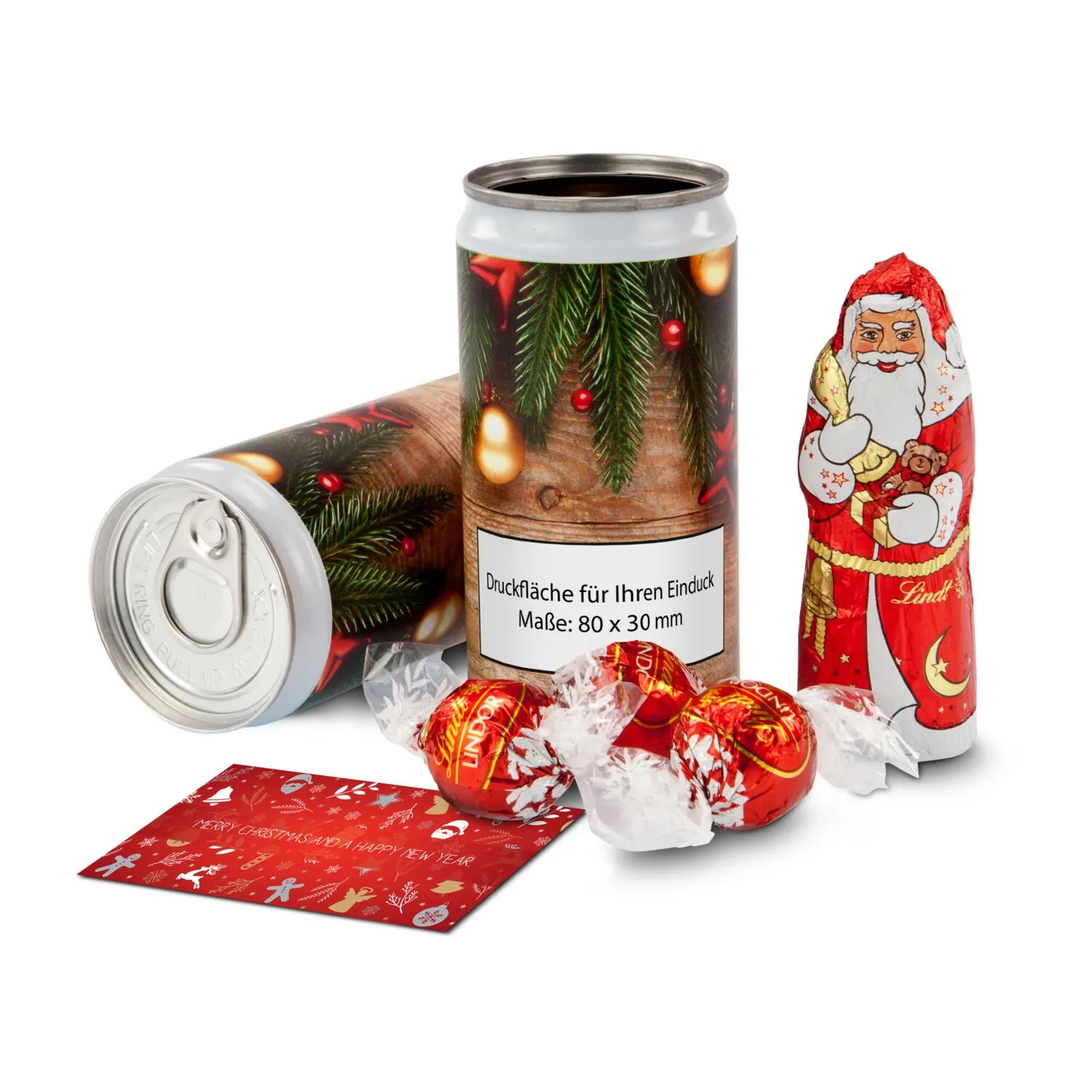 Geschenkset / Präsenteset: Lindt-Geheimnis klassisch, rot – Bild 4