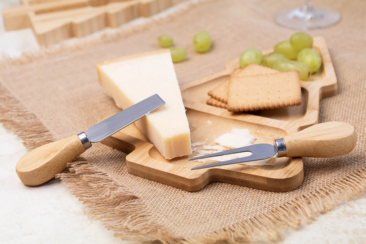 Weihnachtliches Käsemesserset Jarlsberg, natur – Bild 7