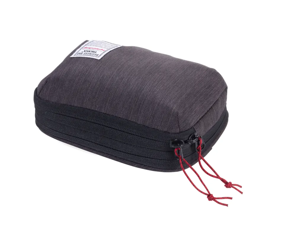 Nackenkissen BUSINESS TRAVEL PILLOW, anthrazit/schwarz – Bild 5