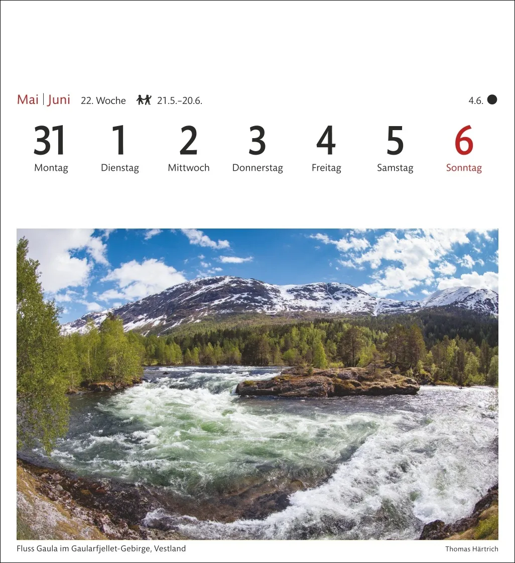 Norwegen Sehnsuchtskalender 2027 – Bild 4