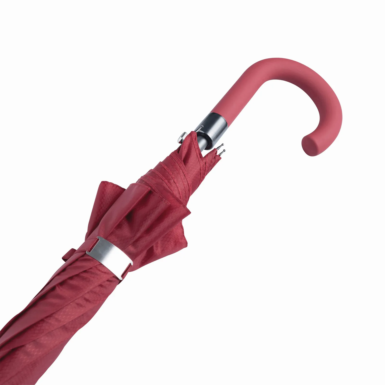 JUBILEE Umbrella, Automatik-Stockschirm, dunkelrot – Bild 6