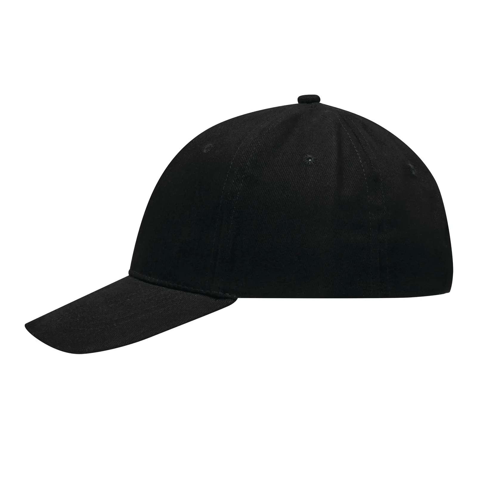 COTTURE - 6-Panel-Baseball-Cap, schwarz – Bild 5