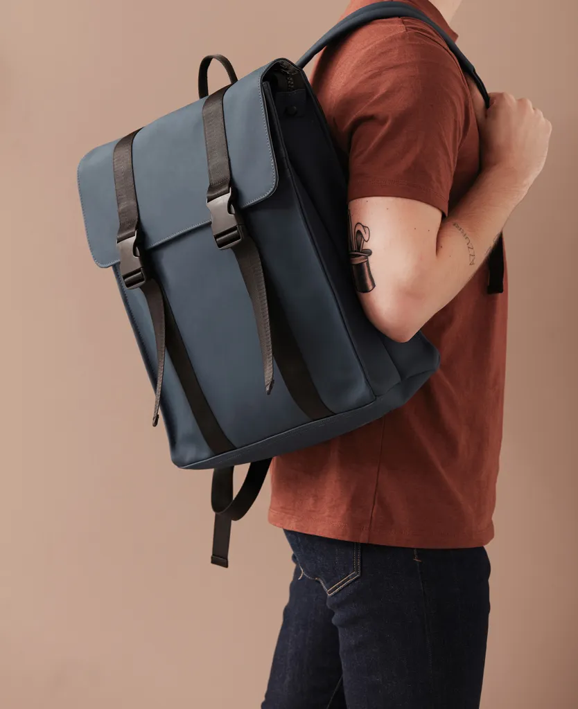 VINGA Baltimore RCS Rucksack, navy blau – Bild 8