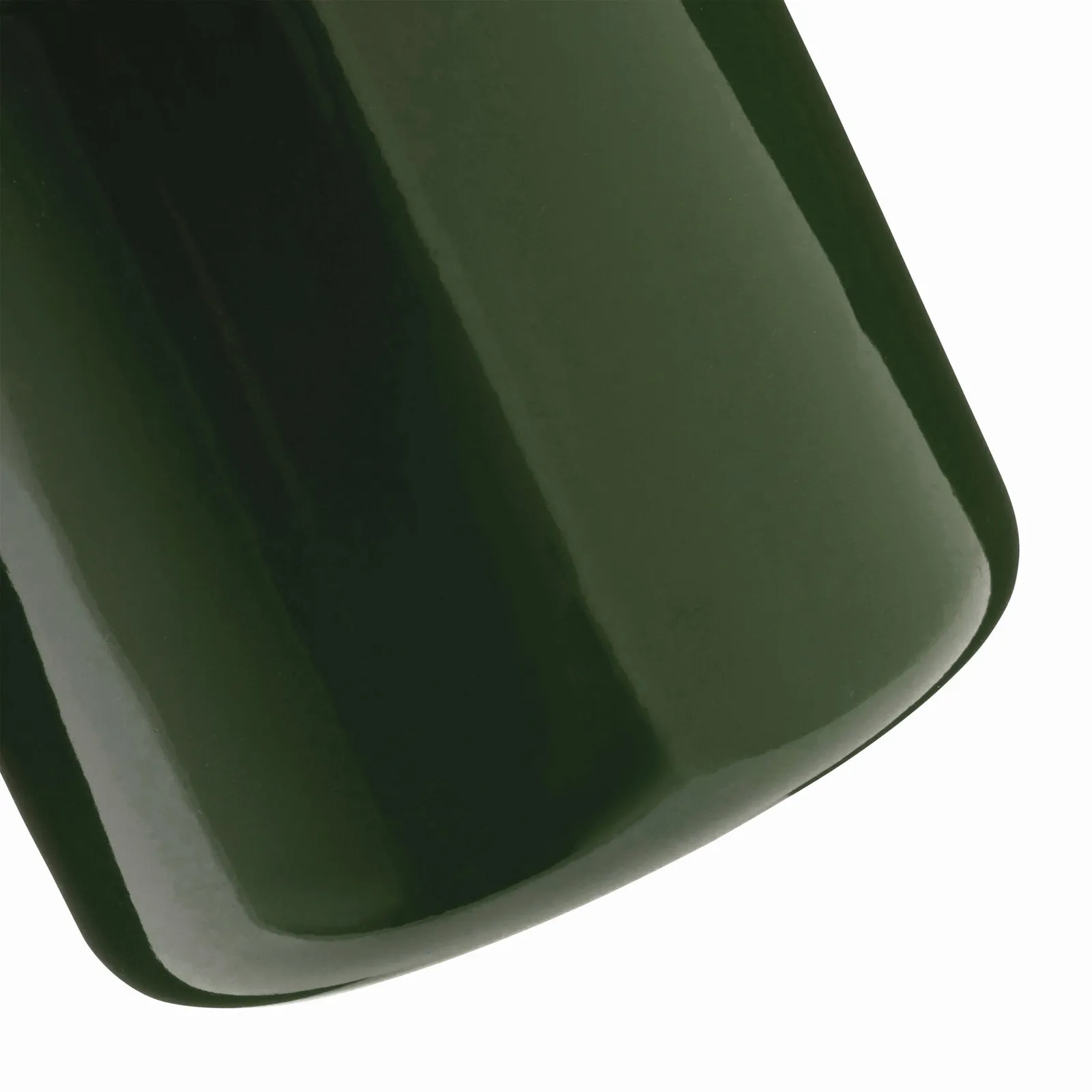 RETRO CUP - Emaille Becher, grün, weiß – Bild 6
