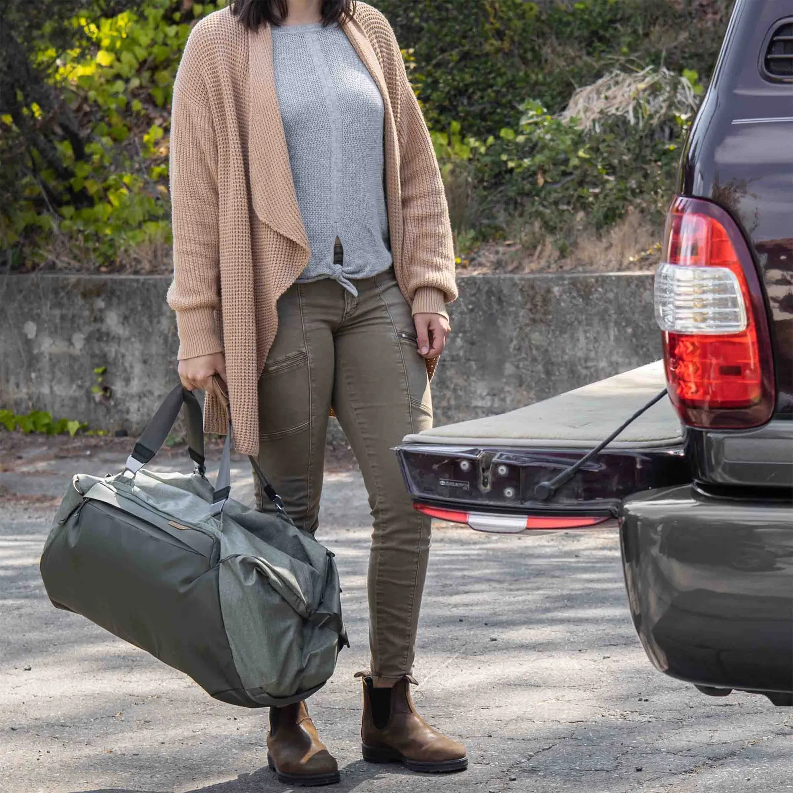 Peak Design Reisetasche 65L, Salbeigrün – Bild 3