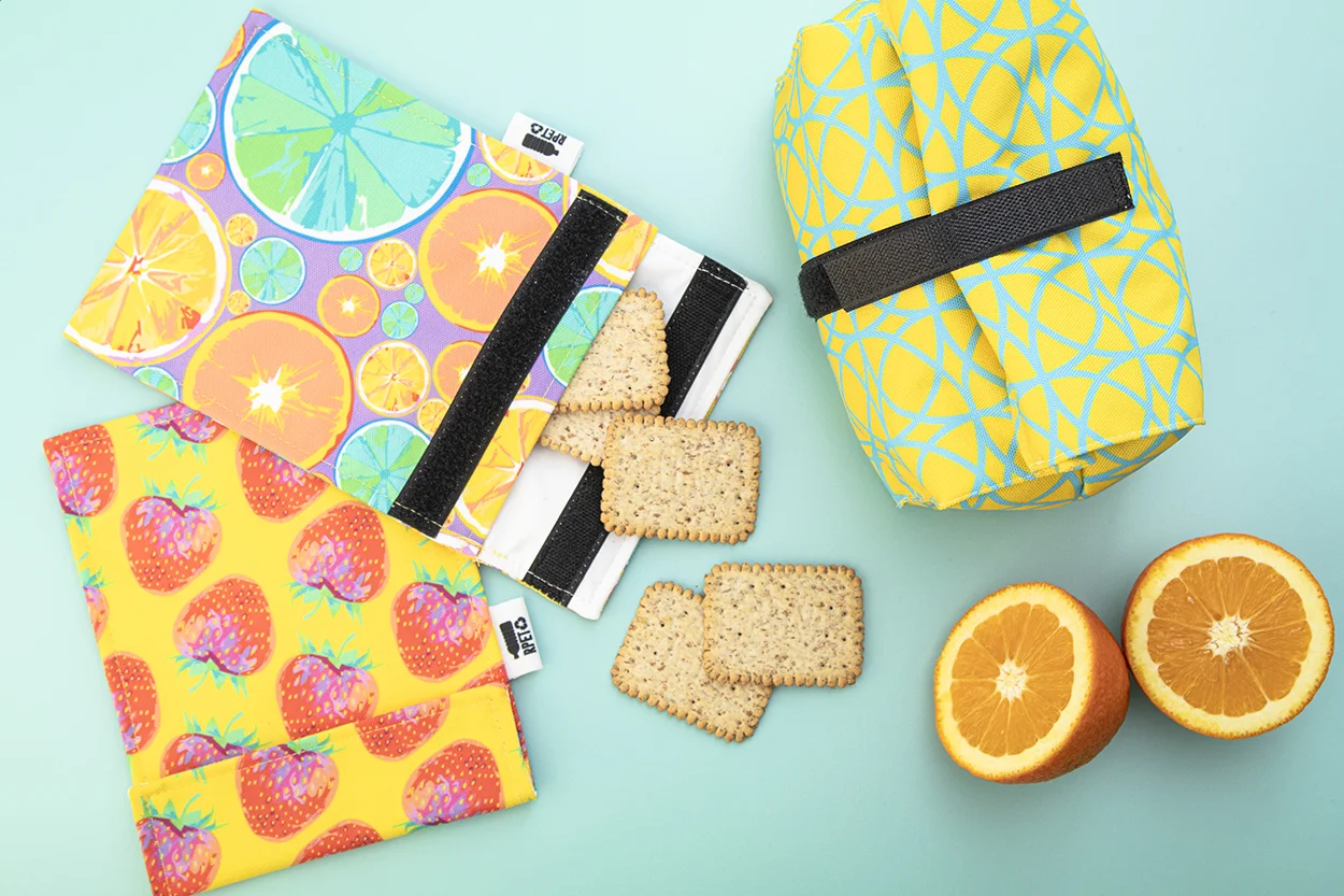Individuelle Snacktasche CreaSnack XL, weiß – Bild 12