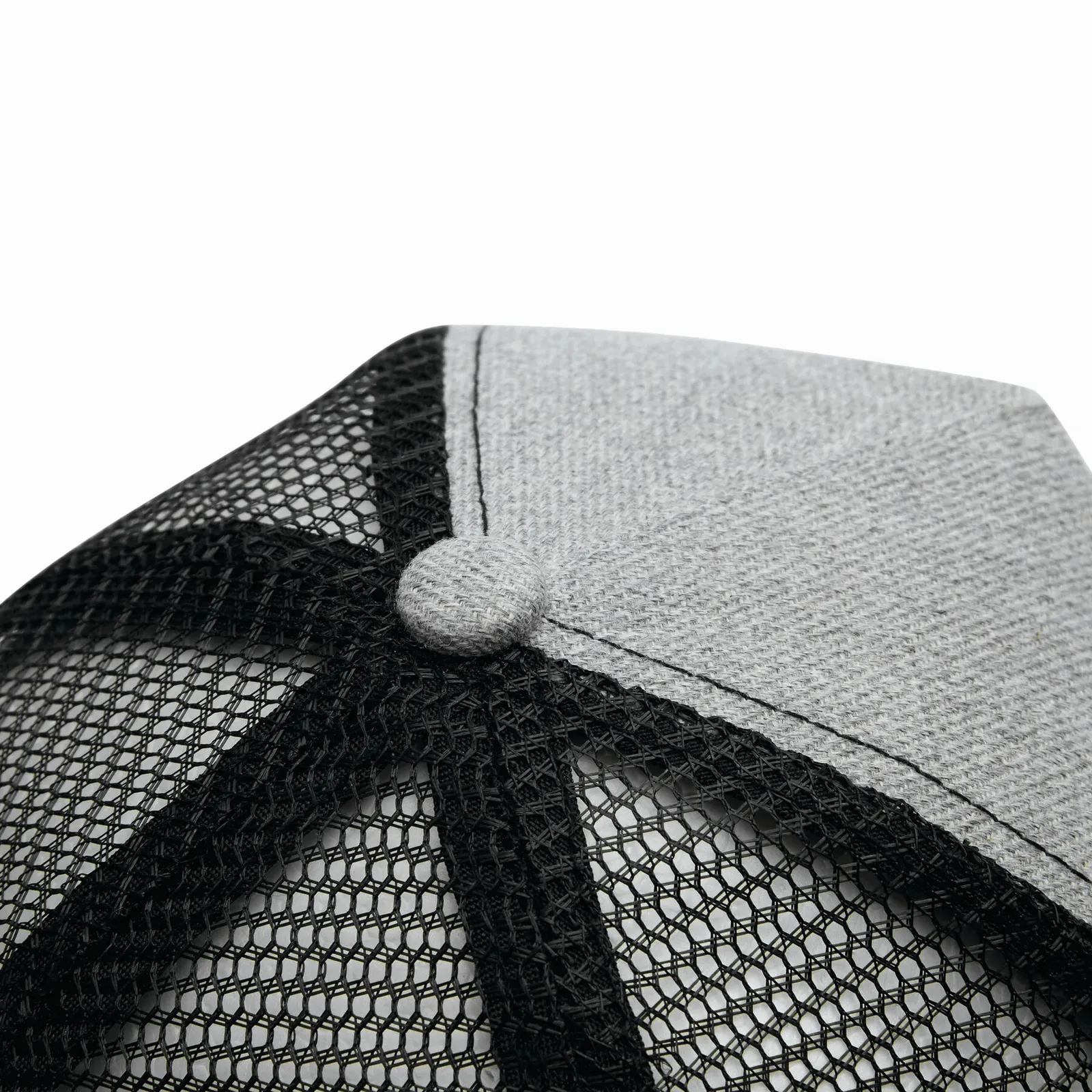 CASUAL FIT - 5-Panel-Cap, grau, schwarz – Bild 5