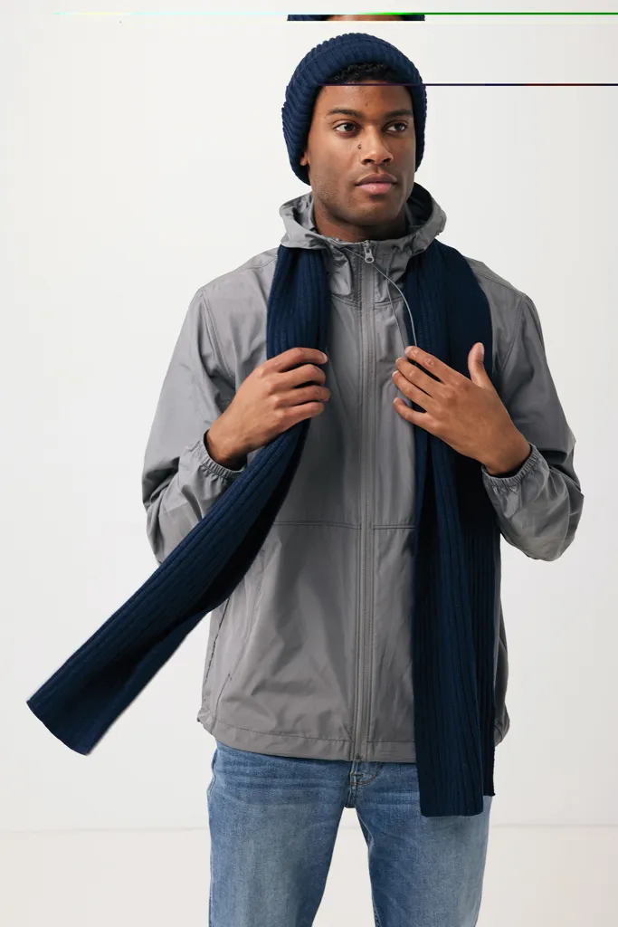 Impact AWARE™ Polylana® Strickschal 180x25cm, navy blau – Bild 6