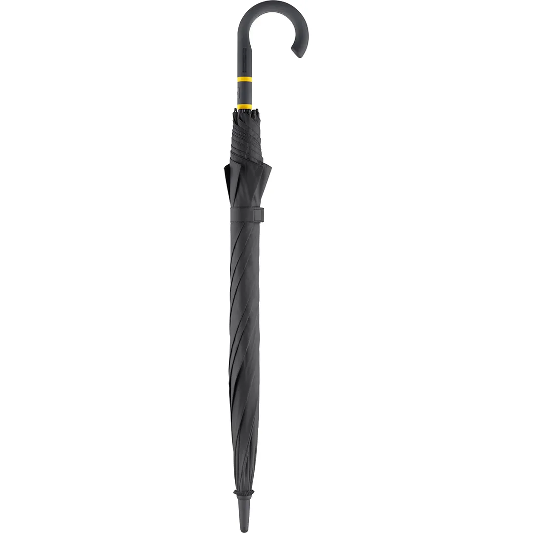 AC-Midsize-Stockschirm FARE® Style, schwarz-gelb – Bild 2