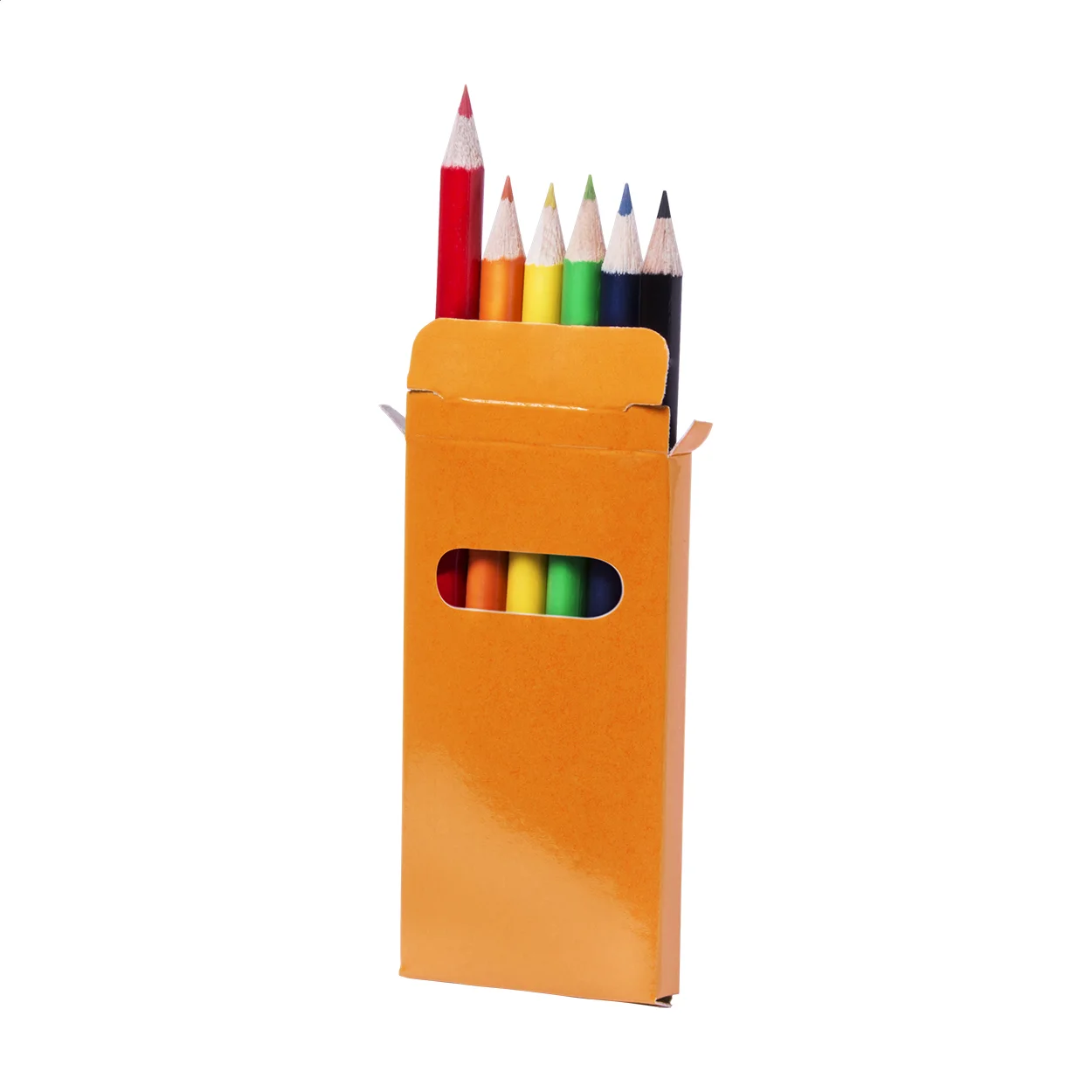 6-tlg. Buntstifte-Set Lionni, orange – Bild 2