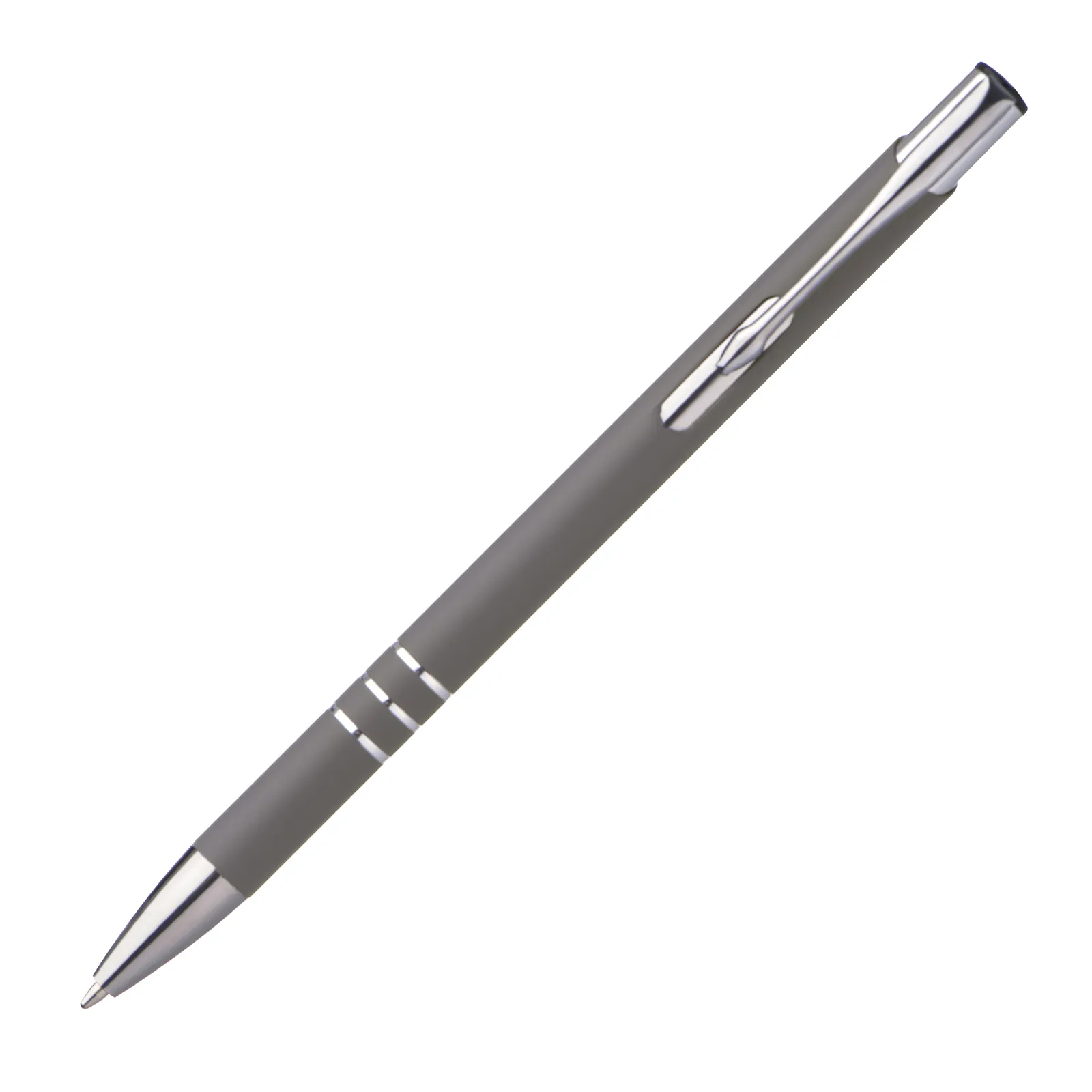Metall Kugelschreiber New Jersey, anthrazit – Bild 3