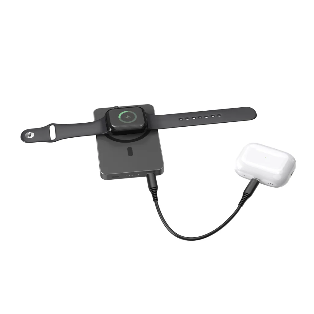 Urban Vitamin Marin 5.000mAh magnet. 15W Wireless Powerbank, schwarz – Bild 6