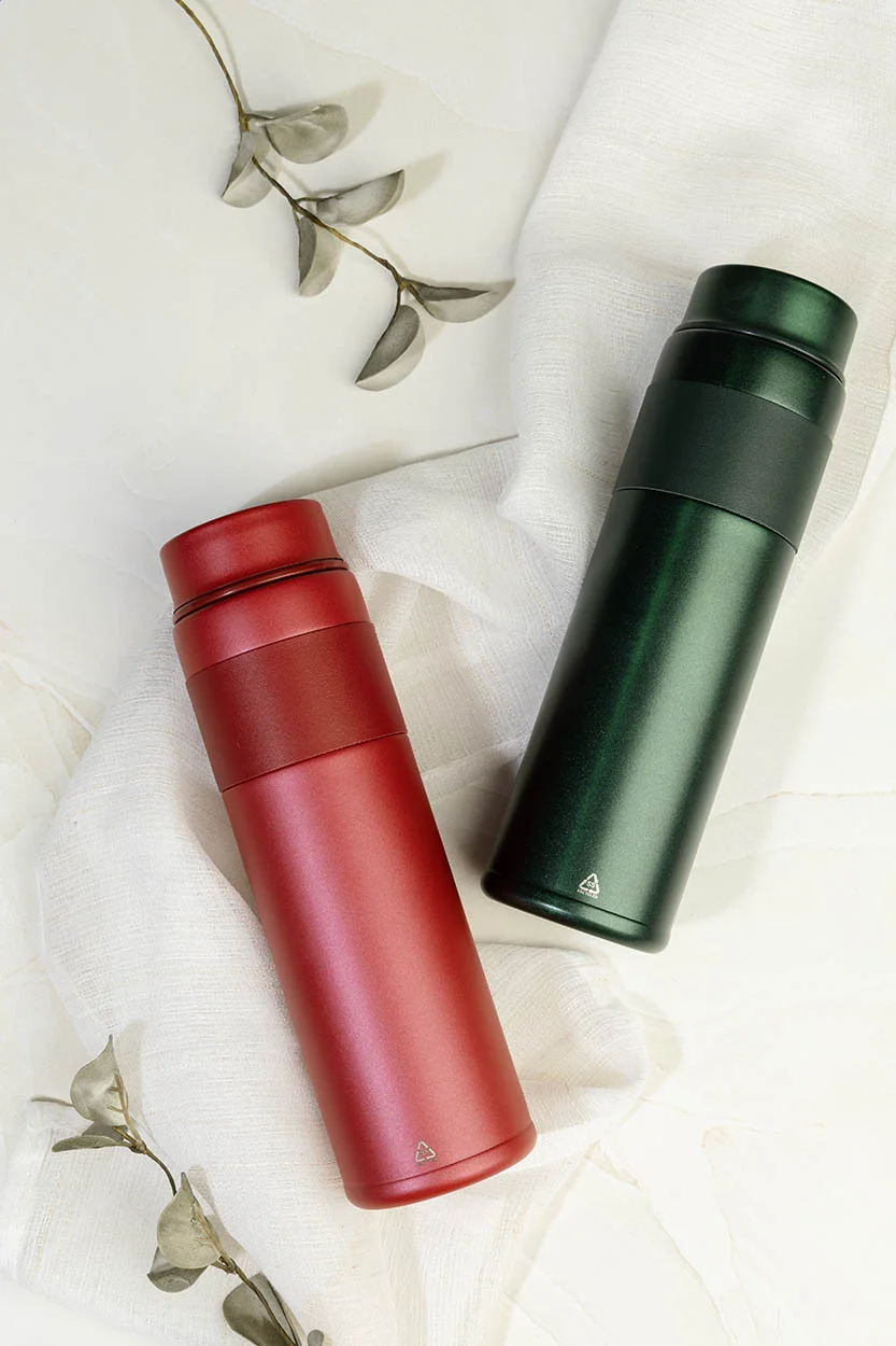 RSS Isolierflasche Lugula, rot – Bild 5