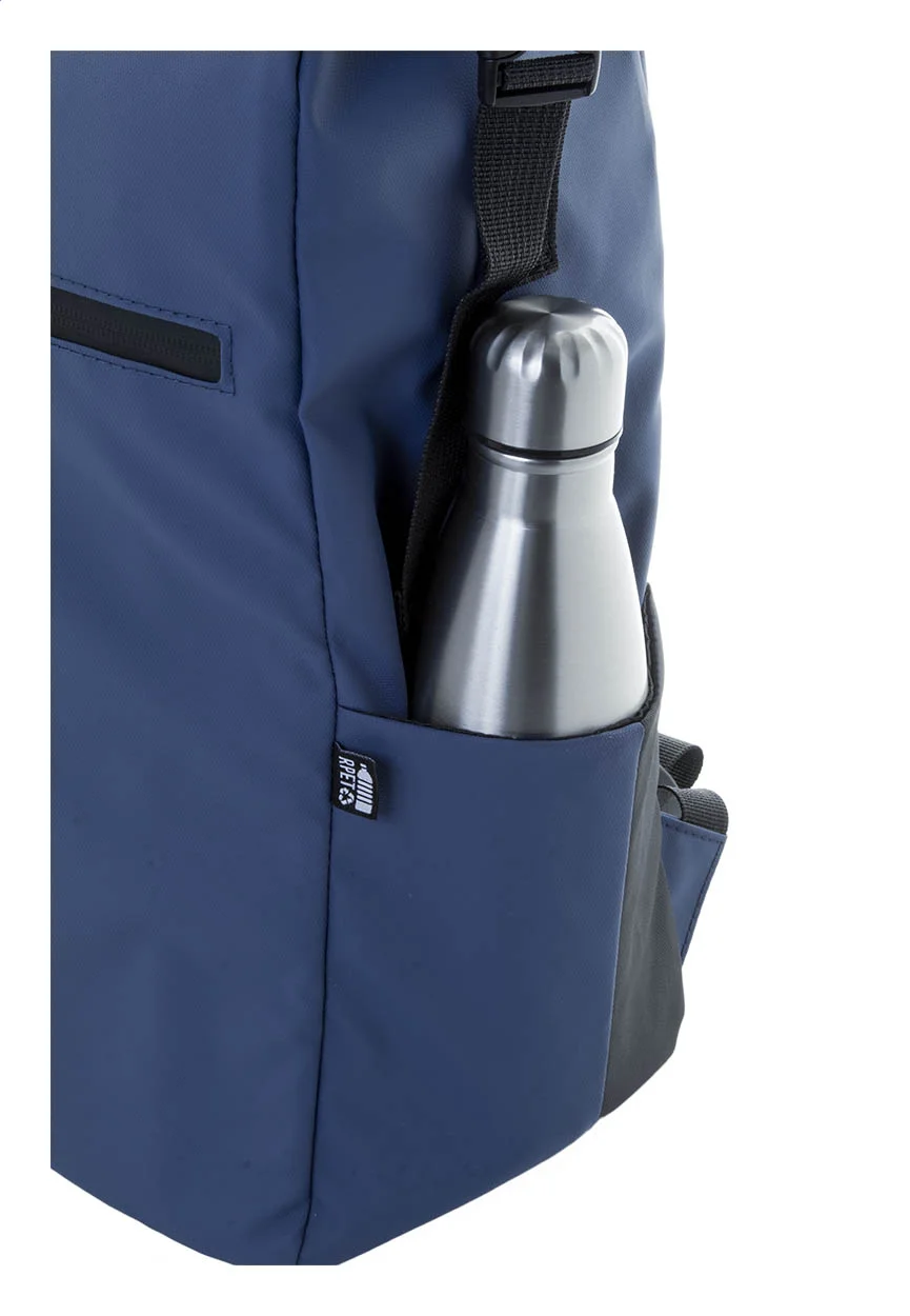 RPET-Rucksack Astor, dunkelblau – Bild 6