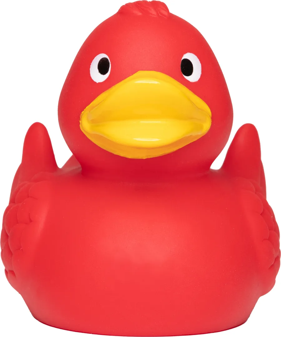 Quietsche-Ente 5,5–9,5 cm, rot – Bild 3