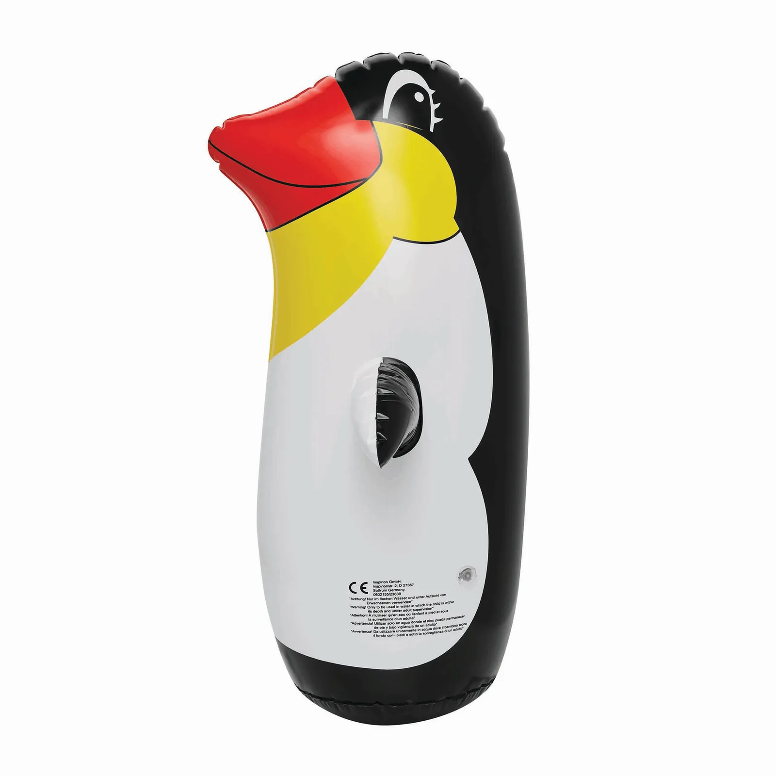 STAND UP - Aufblasbarer Wackel-Pinguin ?????, schwarz, weiß, ?????, schwarz – Bild 5