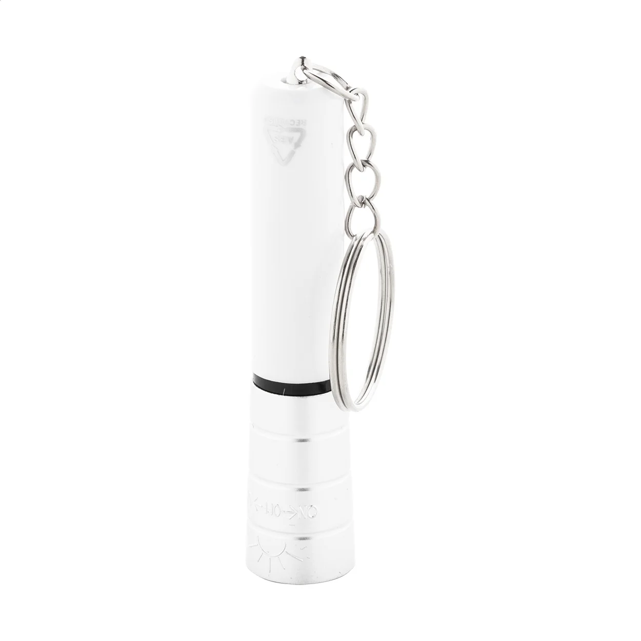 Mini-Taschenlampe Raipei aus RABS, weiß – Bild 4