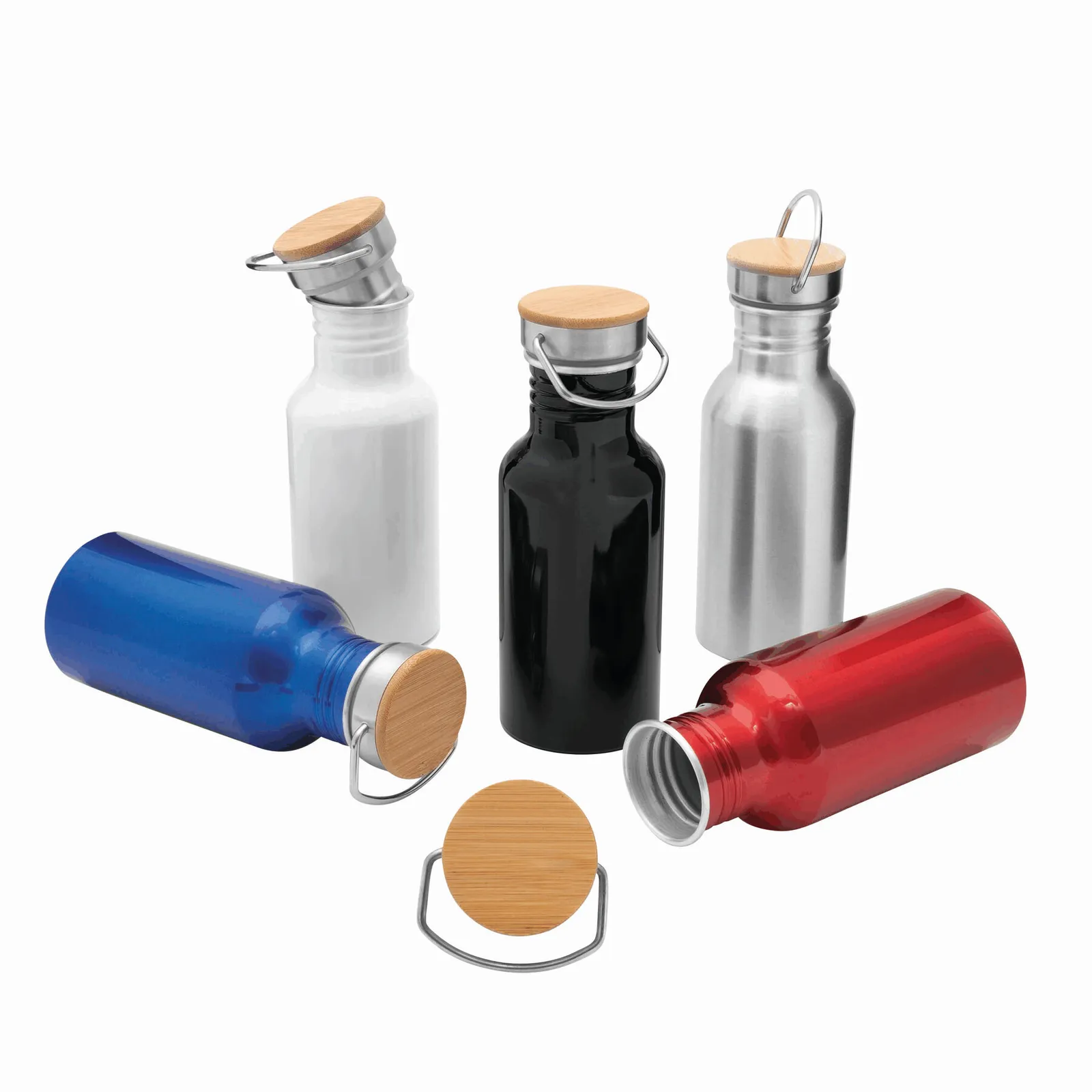 MECOZI TRANSIT - Aluminium Trinkflasche, schwarz – Bild 9