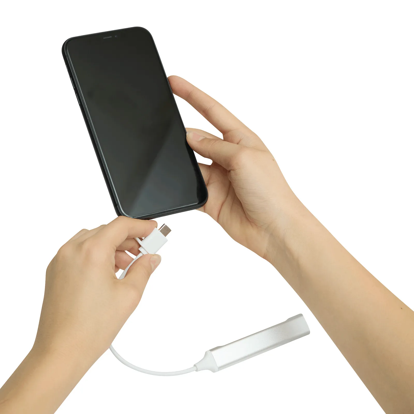 NETWORK - USB Hub silber, silber – Bild 5