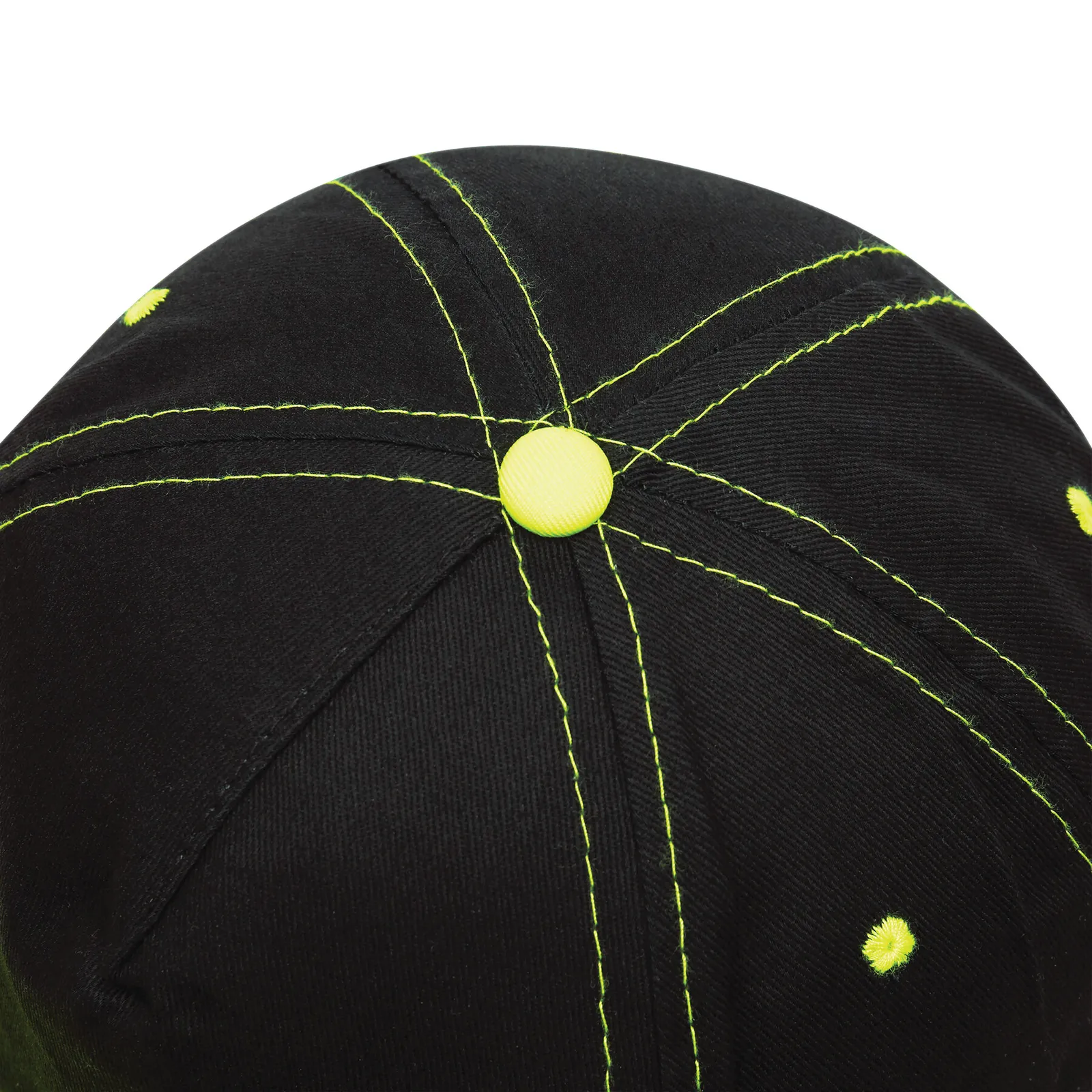 SPORTSMAN - 5-Panel-Baseball-Cap gelb, schwarz, gelb, schwarz – Bild 6