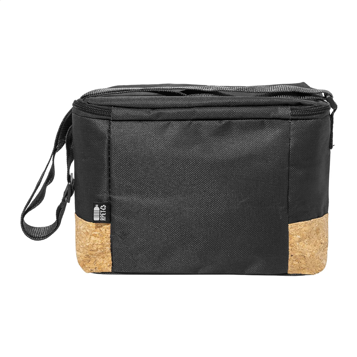 Kühltasche RPET Kooper, schwarz – Bild 4