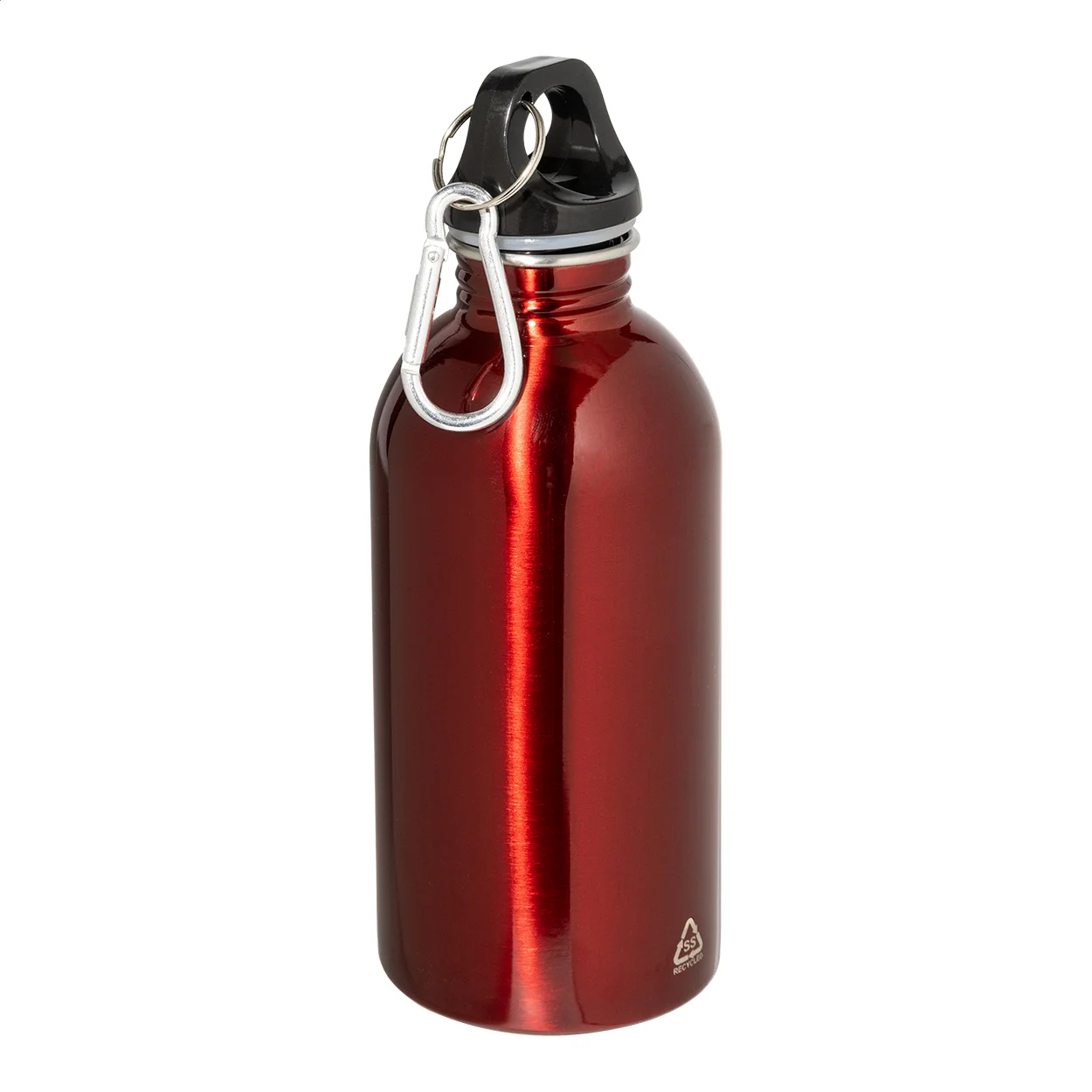 Flasche Ressuto aus recyceltem Edelstahl, rot – Bild 4