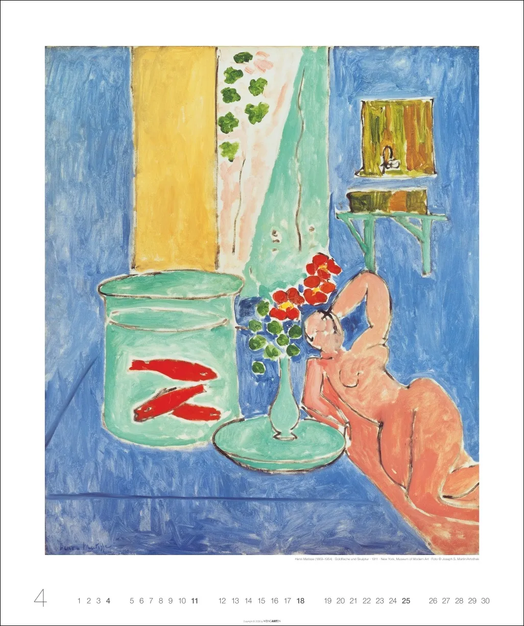 Henri Matisse Edition Wandkalender 2027 – Bild 5