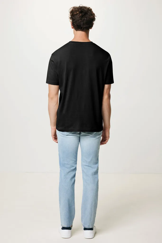 IQONIQ Teide T-Shirt aus recycelter Baumwolle, schwarz – Bild 7