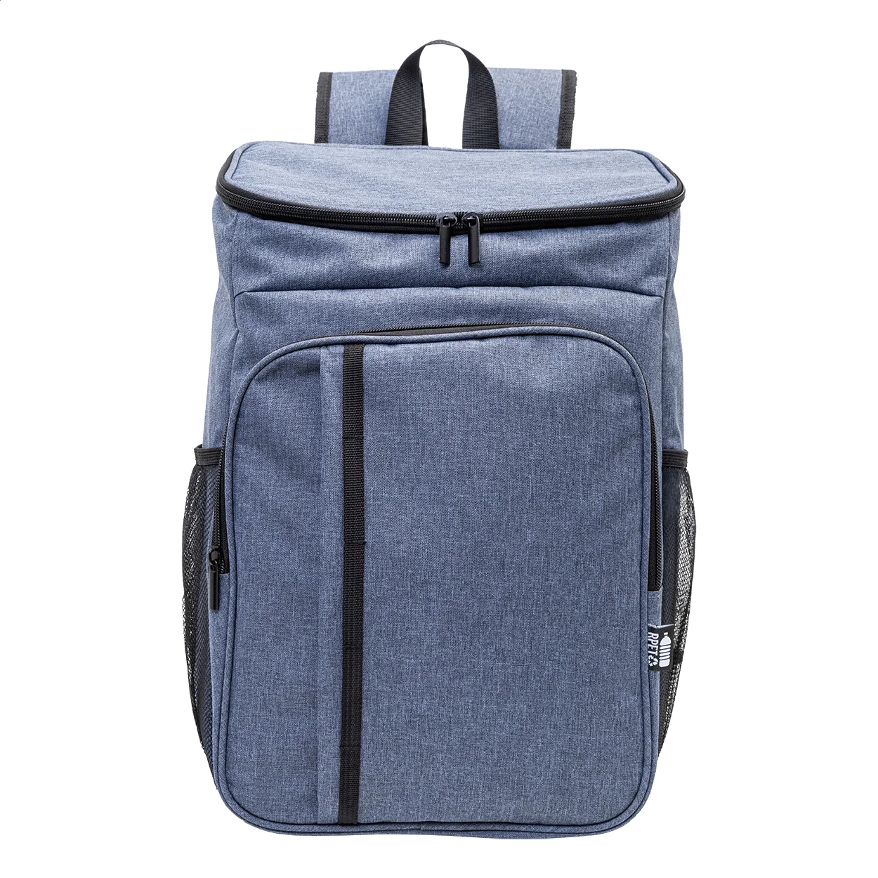 Picknick-Kühlrucksack Duonic, RPET, dunkelblau – Bild 4