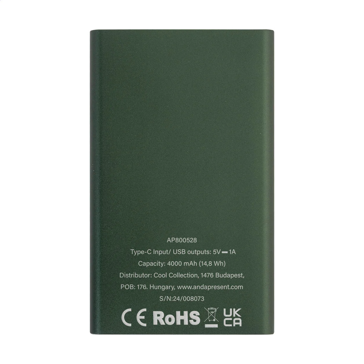 Powerbank RaluFour, grün – Bild 4