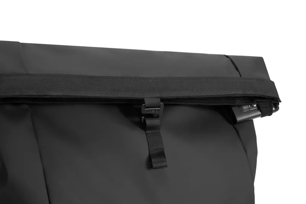 Urban wasserabweisender Anti-Diebstahl Rucksack, schwarz – Bild 18