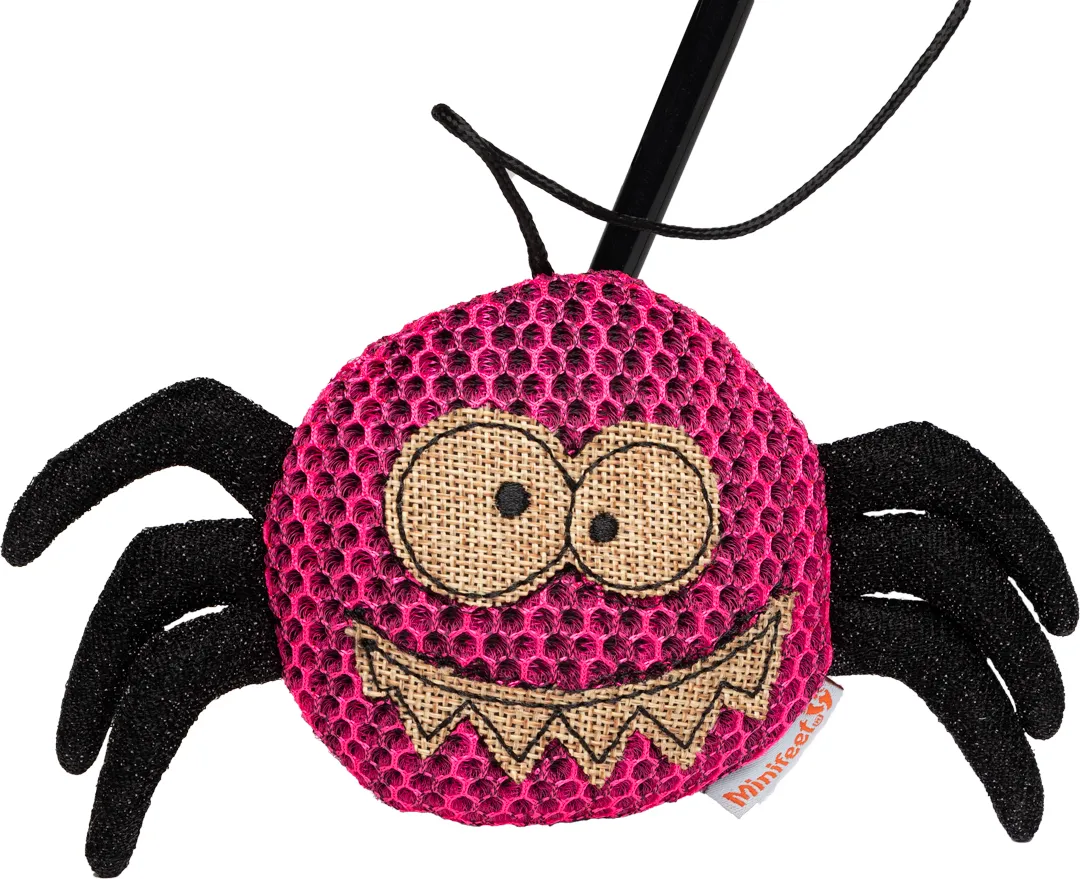 Katzenspielzeug Susi Spinne, pink – Bild 3