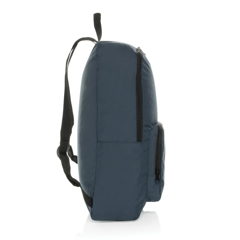 Dillon AWARE™ RPET faltbarer klassischer Rucksack, navy blau – Bild 3