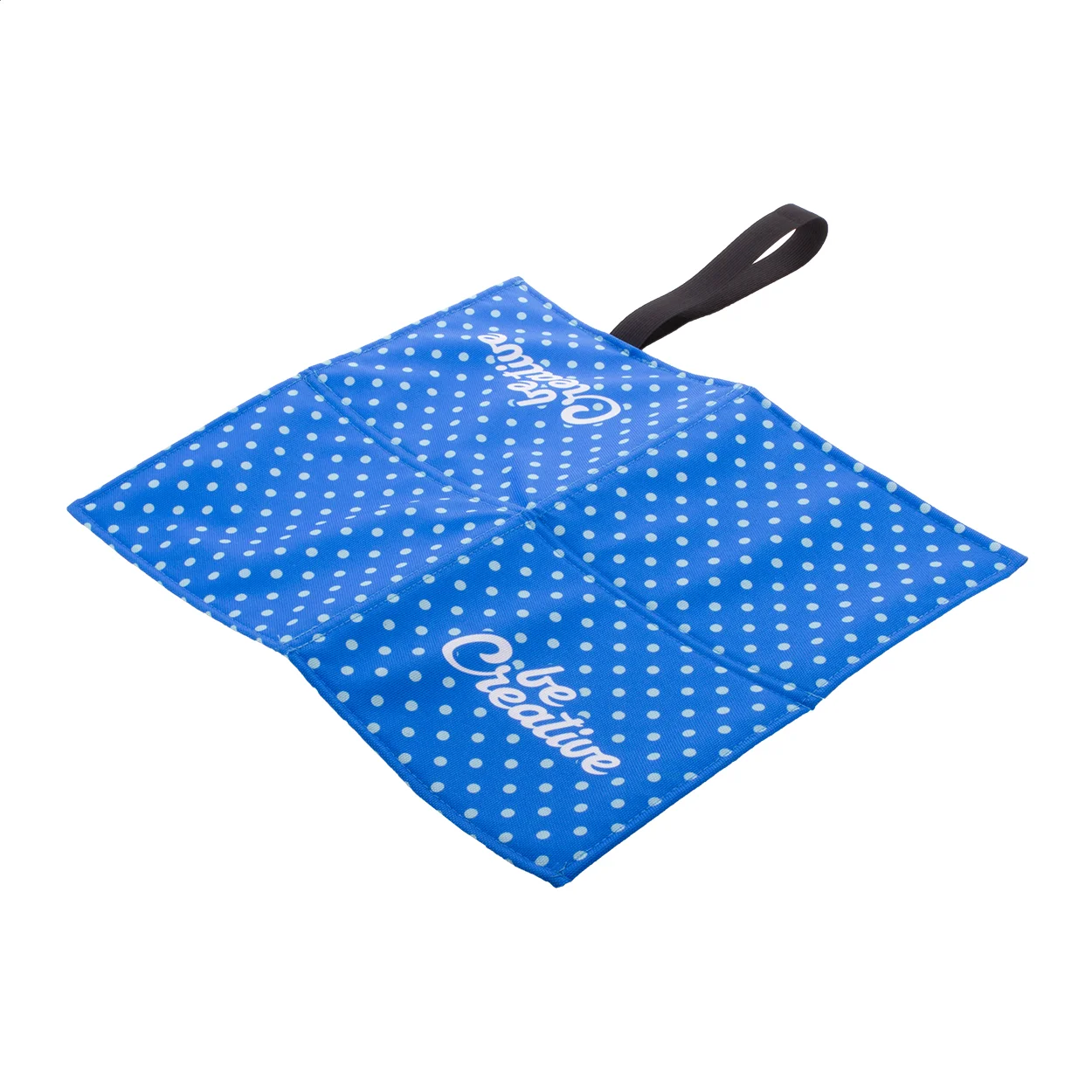 Individuelles RPET Sitzkissen Fanseat Fold, schwarz, weiß – Bild 10