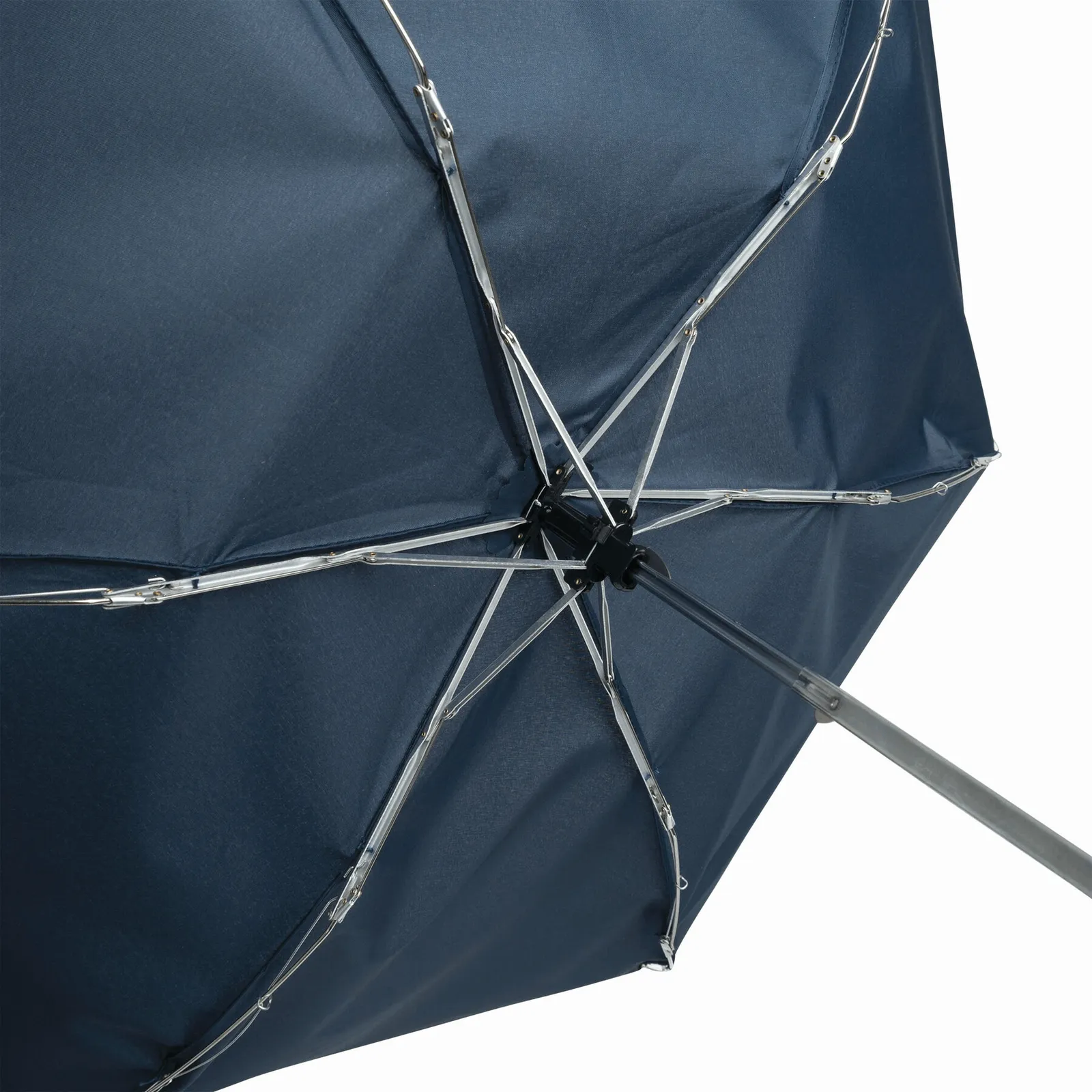 FLAT Umbrella, Flacher Mini-Taschenschirm, marineblau – Bild 7
