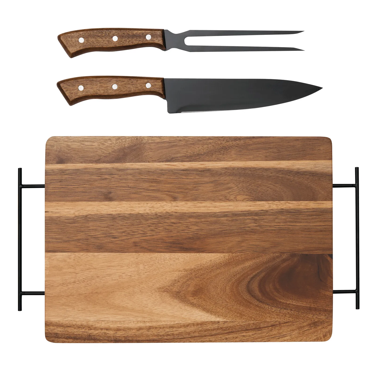 ACACIA CUT - Schneidebrett braun, braun – Bild 3