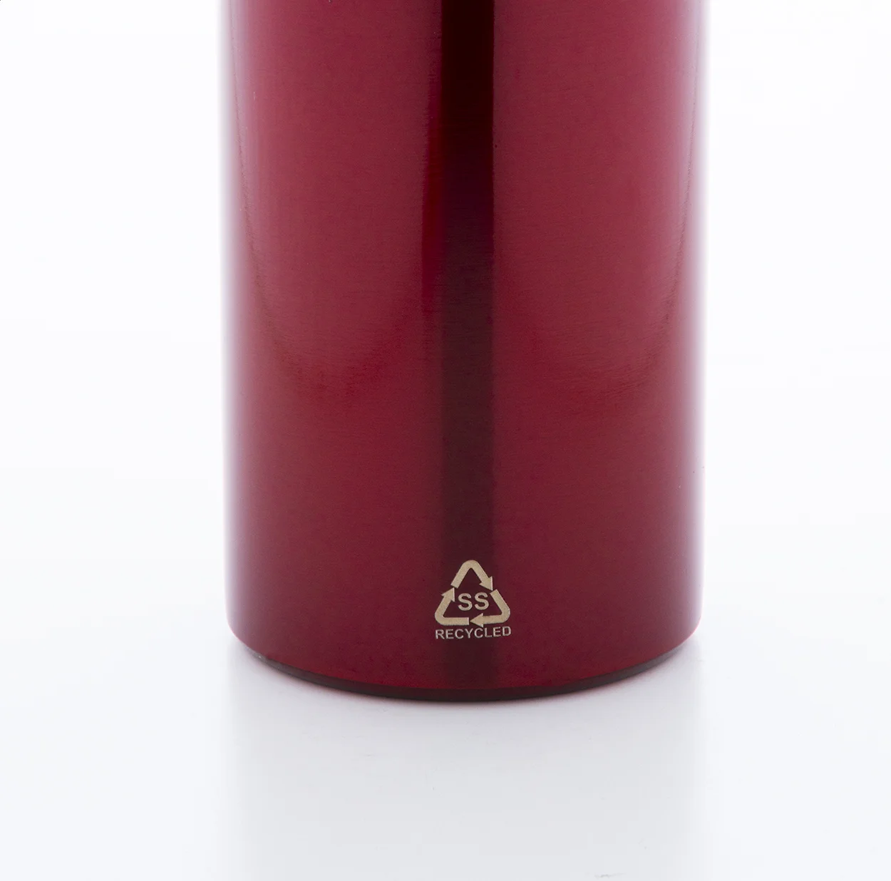 Flasche Ressuto aus recyceltem Edelstahl, rot – Bild 3