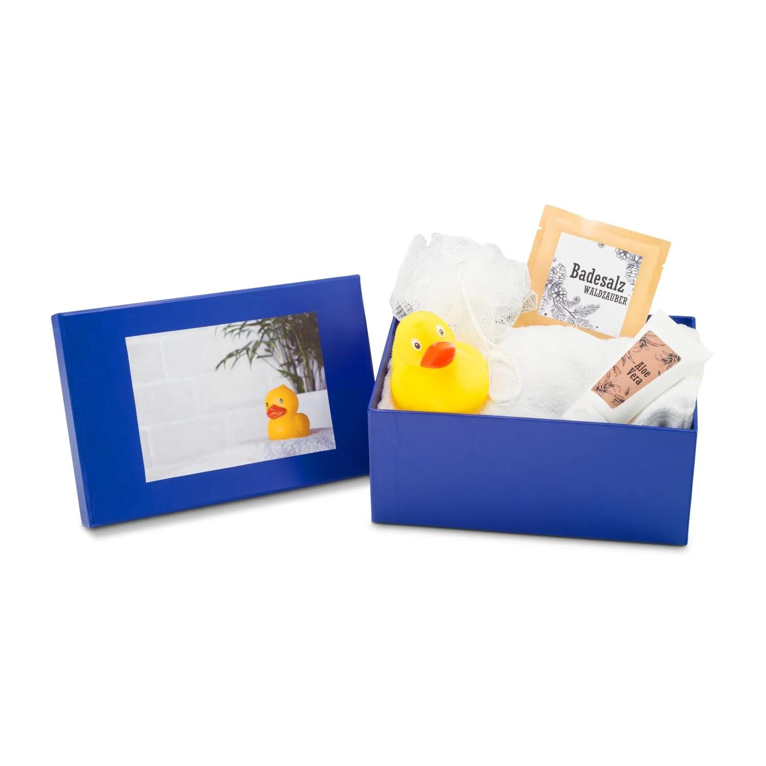 Geschenkset / Präsenteset: Badespaß, blau – Bild 2