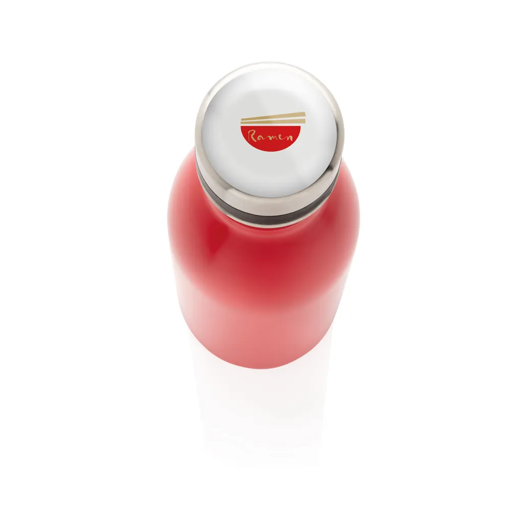 Deluxe Wasserflasche aus RCS recyceltem Stainless-Steel, rot – Bild 6