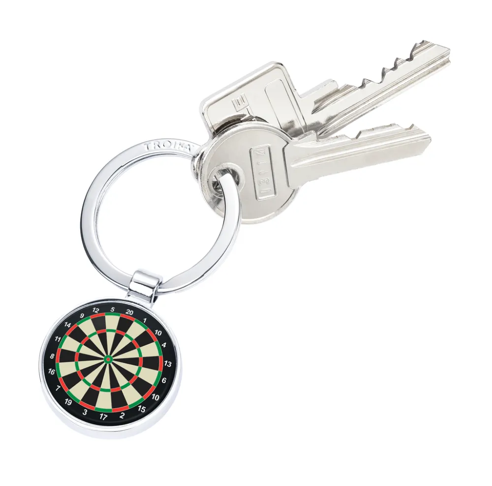 Schlüsselanhänger DARTS, mehrfarbig/silberfarben – Bild 2
