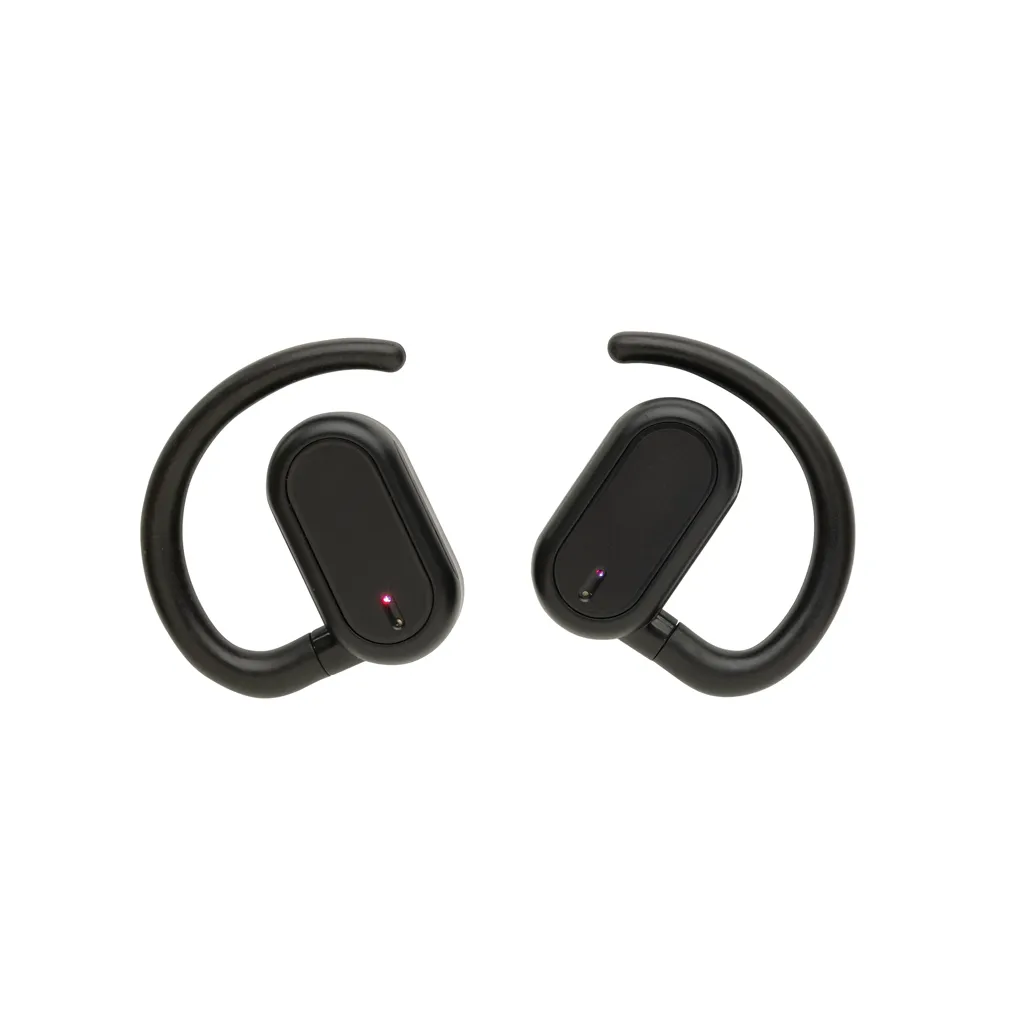 Fitsound TWS-Ohrhörer aus RCS recyceltem Kunststoff, schwarz – Bild 3