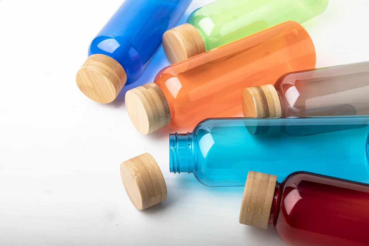 RPET-Sportflasche Pemboo, orange – Bild 7