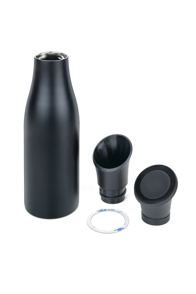 Thermoflasche STAND BY ME schwarz, schwarz – Bild 2