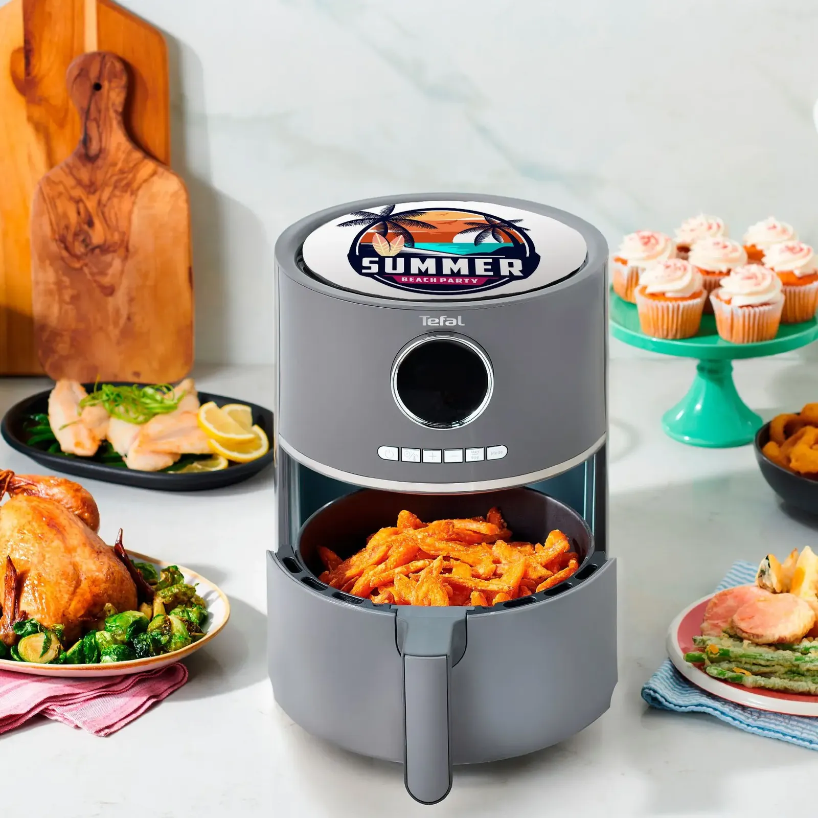 Tefal Ultra Fry, Grau – Bild 4