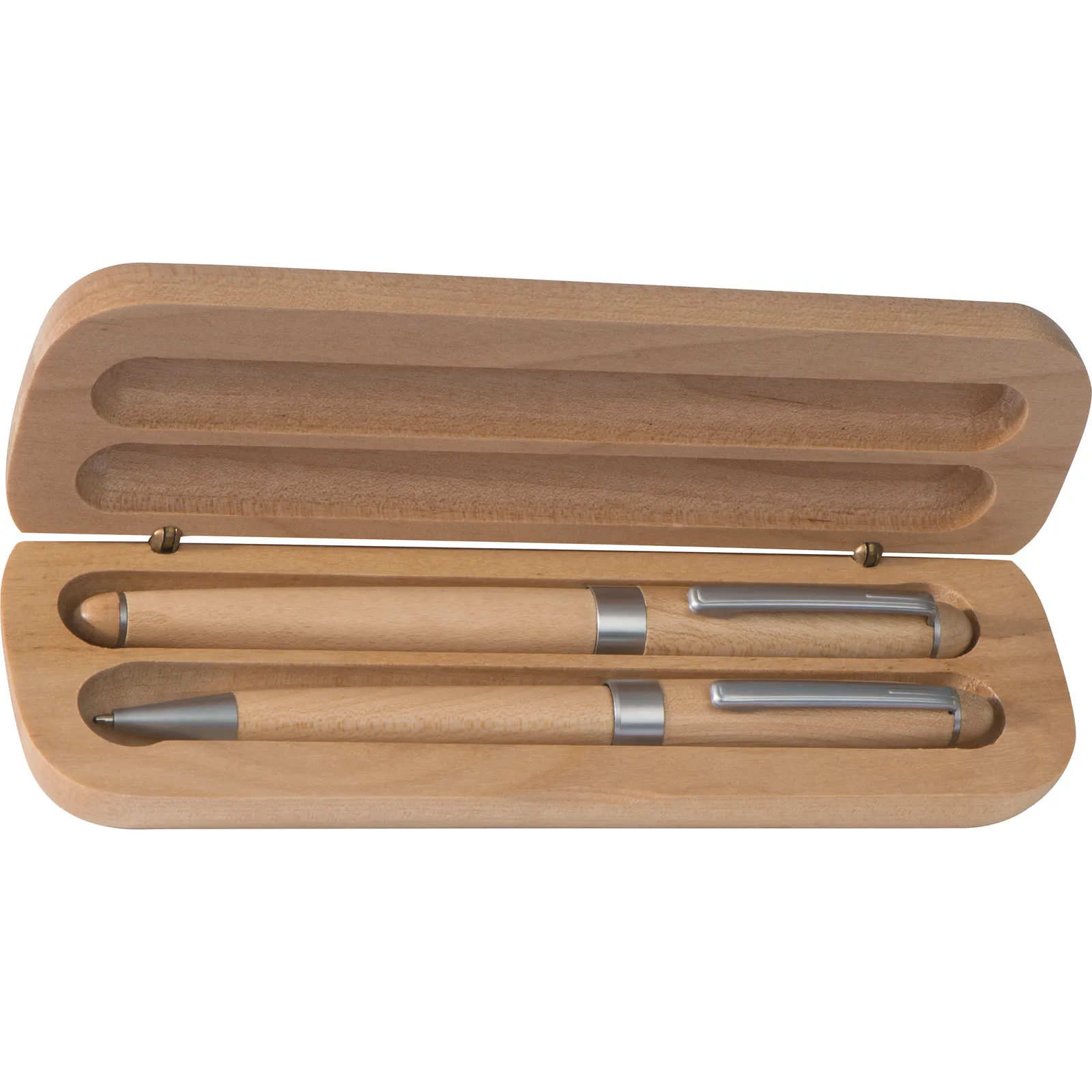 Holz Schreibset Rambin, braun – Bild 2